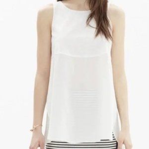 Madewell Sunbask Silk Pure White Tank Top